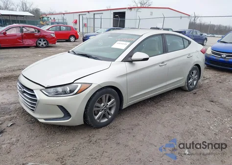 2017 Hyundai Elantra Se из США, поврежденный, VIN 5NPD84LF1HH178306
